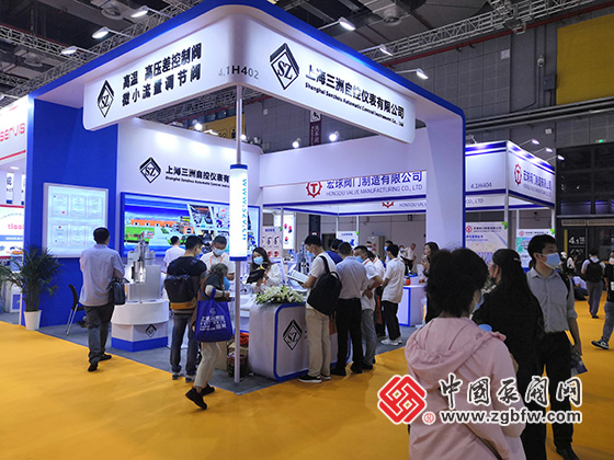 上海三洲自控儀表有限公司參加上海國際泵管閥展覽會(huì) 上海三洲自控儀表有限公司參加上海國際泵管閥展覽會(huì)