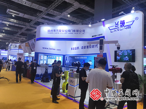 揚(yáng)州市蘭陵智控閥門有限公司參加上海國際泵管閥展覽會(huì) 揚(yáng)州市蘭陵智控閥門有限公司參加上海國際泵管閥展覽會(huì)